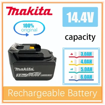 Makita BL1430 BL1415 BL1440 196875-4 194558-0 195444-8 3.0AH 4.0Ah 5.0AH 6.0Ah 14.4V акумулаторна батерия за LED индикатор