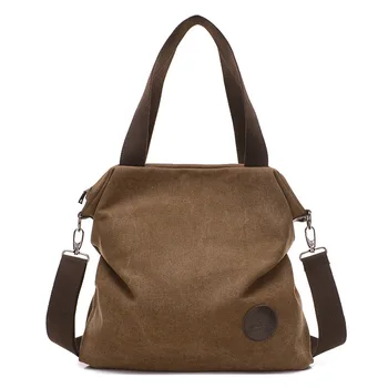 Модна платнена чанта Дамска чанта Единична чанта за кръстосано тяло голяма чанта за рамо