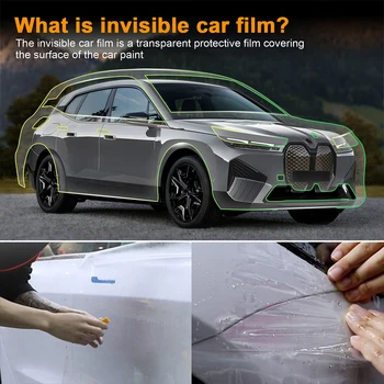 за BMW IX i20 2022 2023 Автомобилна предна броня Външна предварително изрязана PPF защита от боя Tpu Прозрачен филм Стикери против надраскване