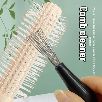 Гребен четка за коса Cleaner Домакински многофункционален препарат за къдрене коса гребен четка за почистване гребен за епилация Cleaner Beauty Tool
