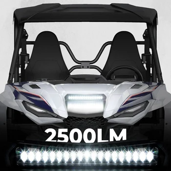 1 бр. Качулка лъжичка светлина предна спомагателна спот светлина черна пластмасова кола аксесоари за Yamaha RMAX2 / RMAX4 1000 2021-2023