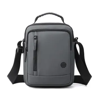Мода случайни мъжки чанта рамо чанта високо качество найлон плат човек пратеник чанта стилен елегантен стил дизайн мъжки чанта SAC