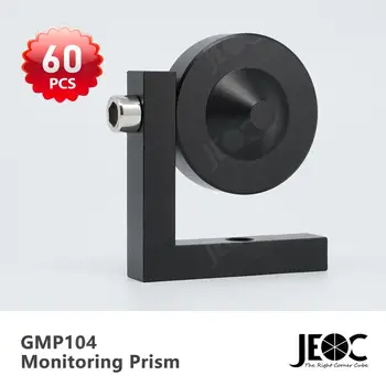 60PCS JEOC 90 градусов мониторинг призма GMP104, 1 инчов L бар рефлектор, за станция Leica Total