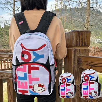 карикатура аниме Sanrio Hellokitty рамо чанта Y2k женски Kawaii ниша печат ученическа чанта аниме фигура лаптоп чанта