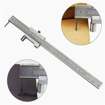 Паралелни шублери, 0-20 см (0-8 инча) Vernier Калипери Маркиращи габарити Инструменти за маркиране от неръждаема стомана с карбидна маркираща игла